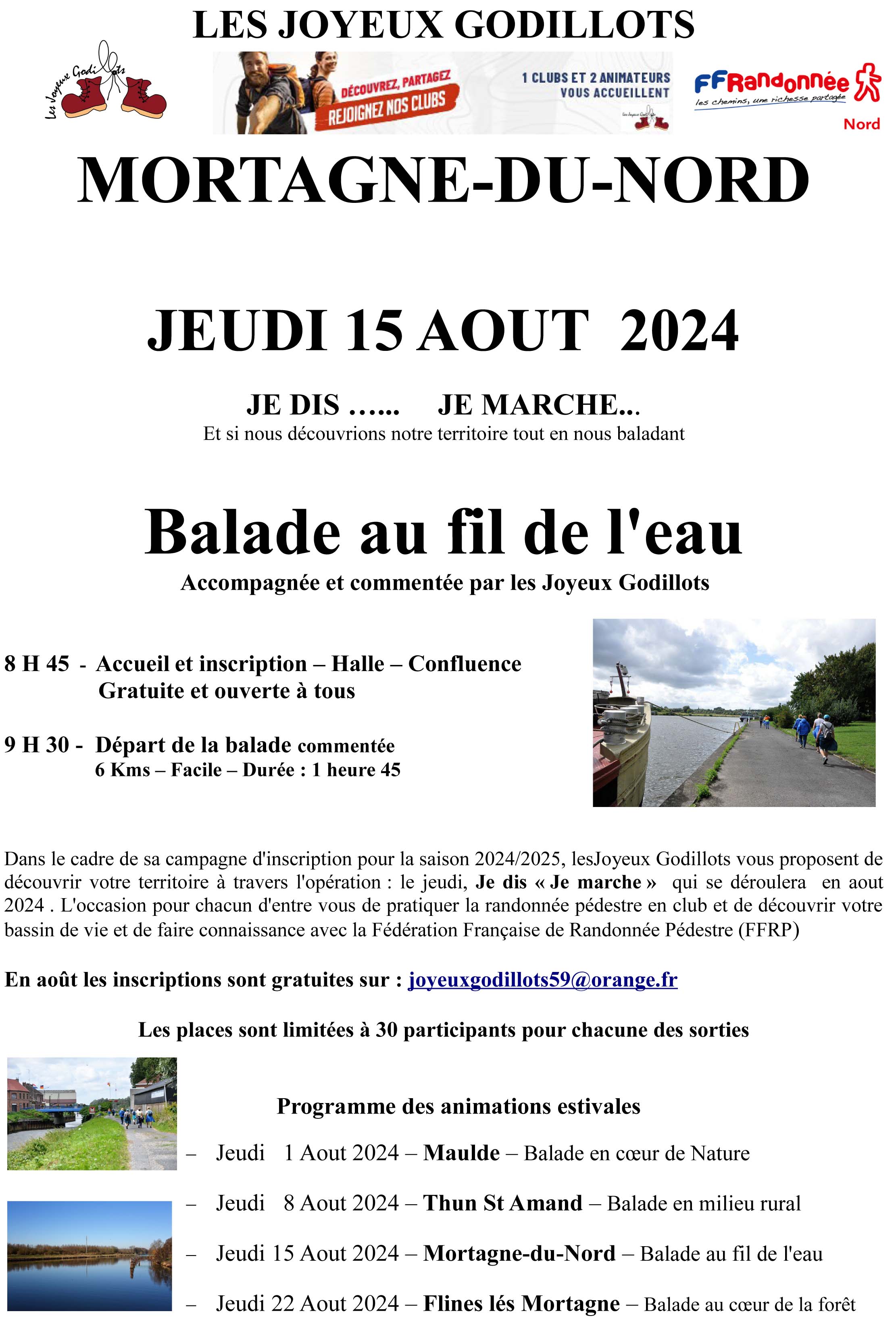 Balade au fil de l'eau