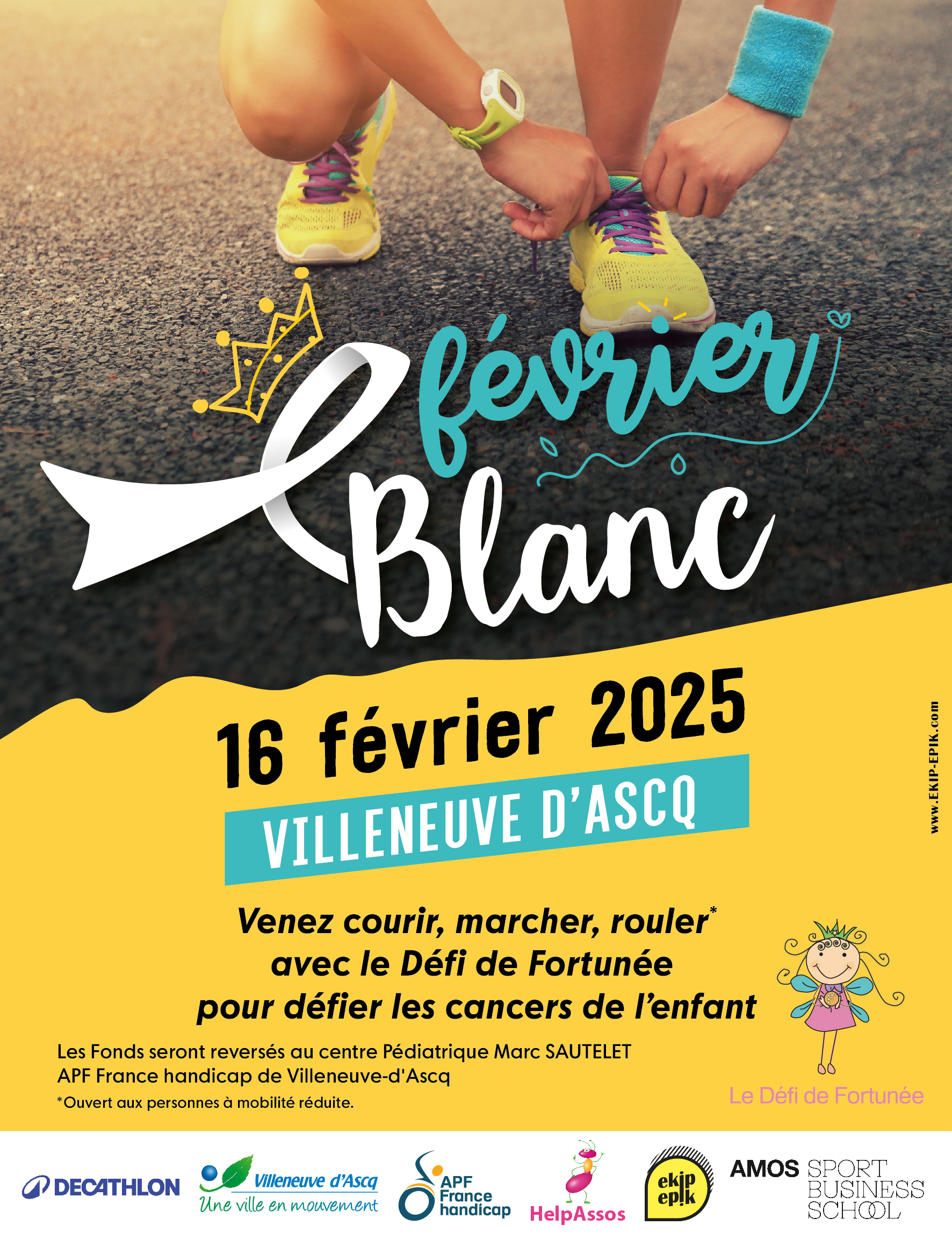 Février Blanc - Rando sensibilisation autour des cancers pédiatriques - Venez nombreux !