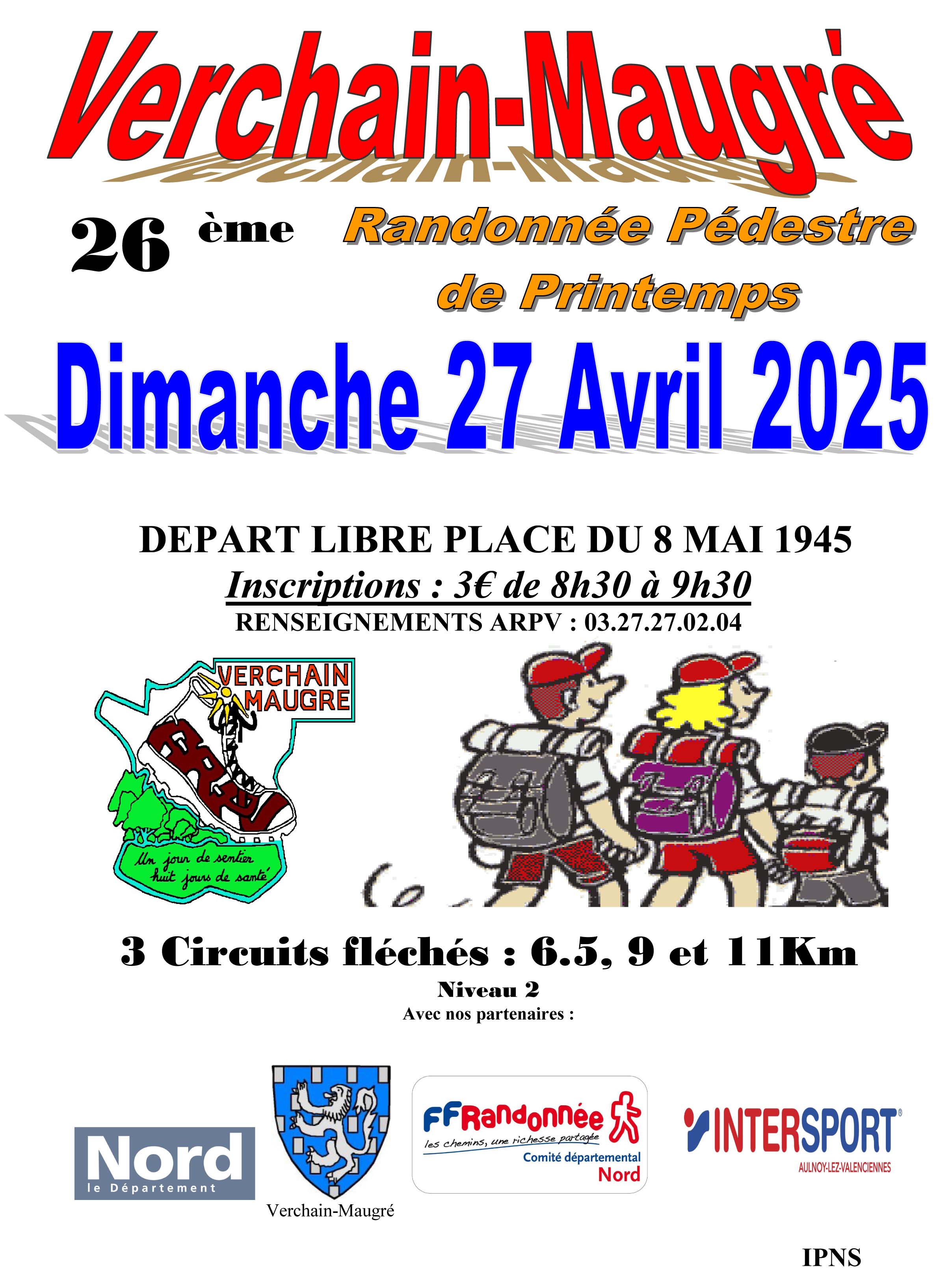 26ème randonnée pédestre de Printemps