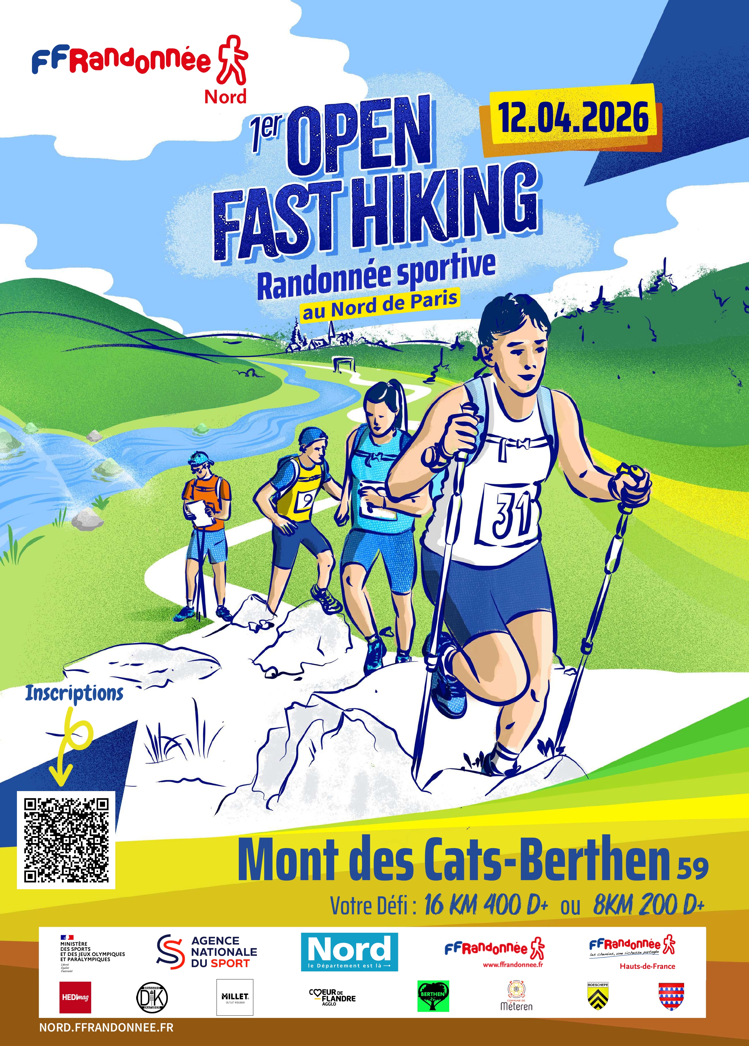 1er Open de Fast Hiking Monts de Flandres