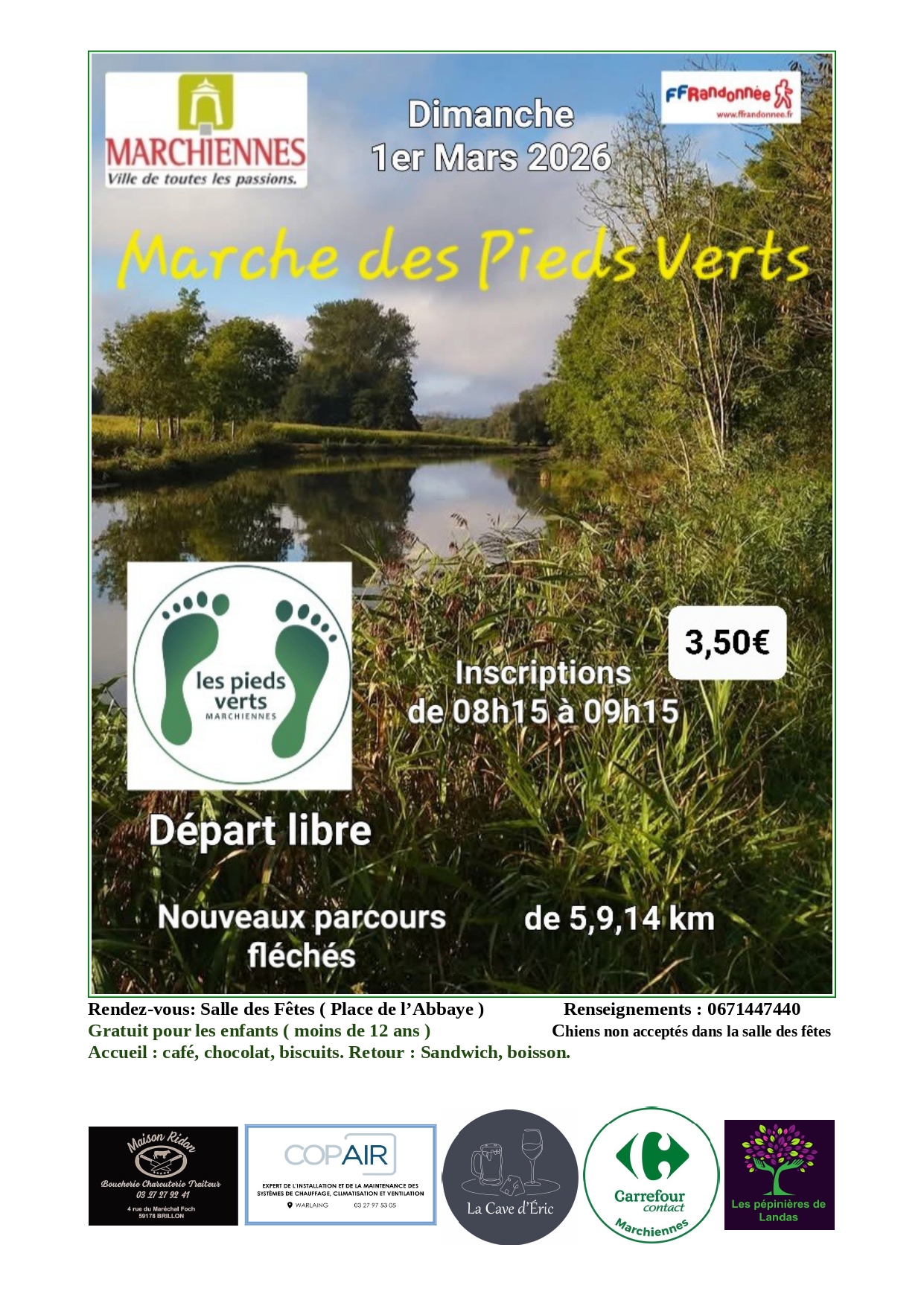 INTERCLUBS - Marche des Pieds Verts