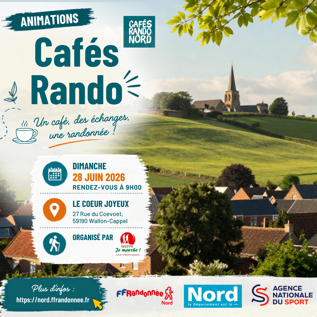 ☕ Animation Café Rando - Wallon Cappel 🥾