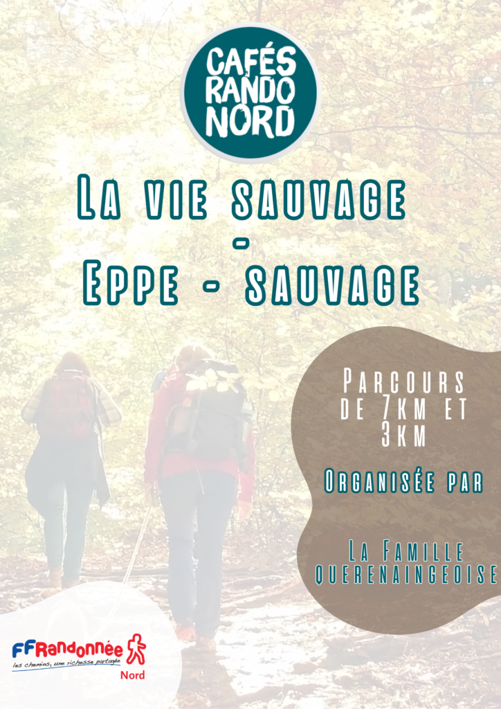 ☕ Animation Café Rando La vie Sauvage à Eppe Sauvage – 9 Mai 2026 🥾