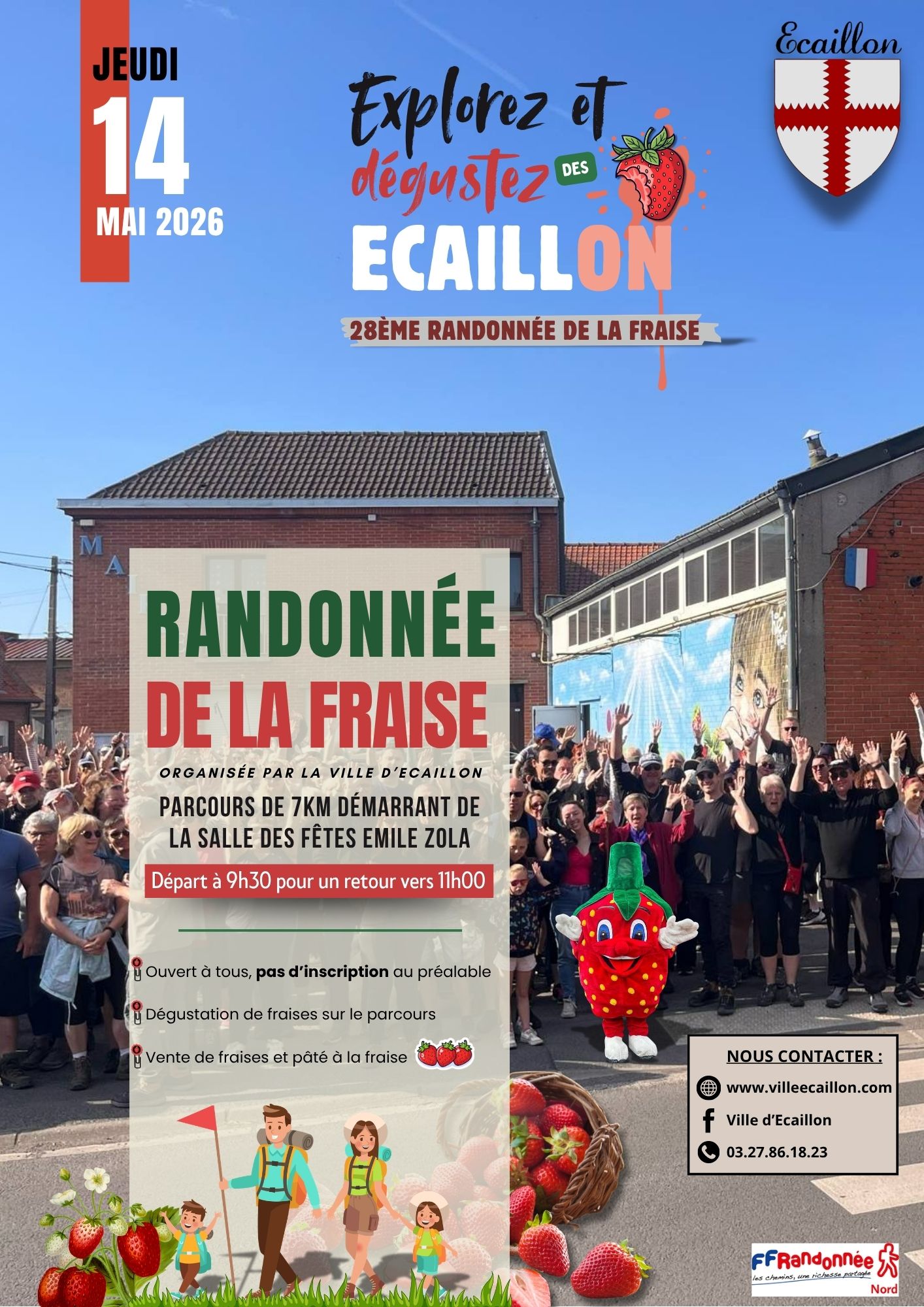 La randonnée de la fraise