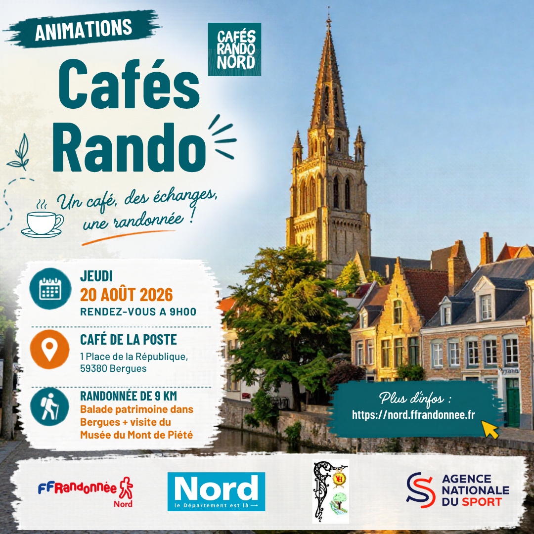 Animation Café Rando - Bergues☕🚶‍♀️