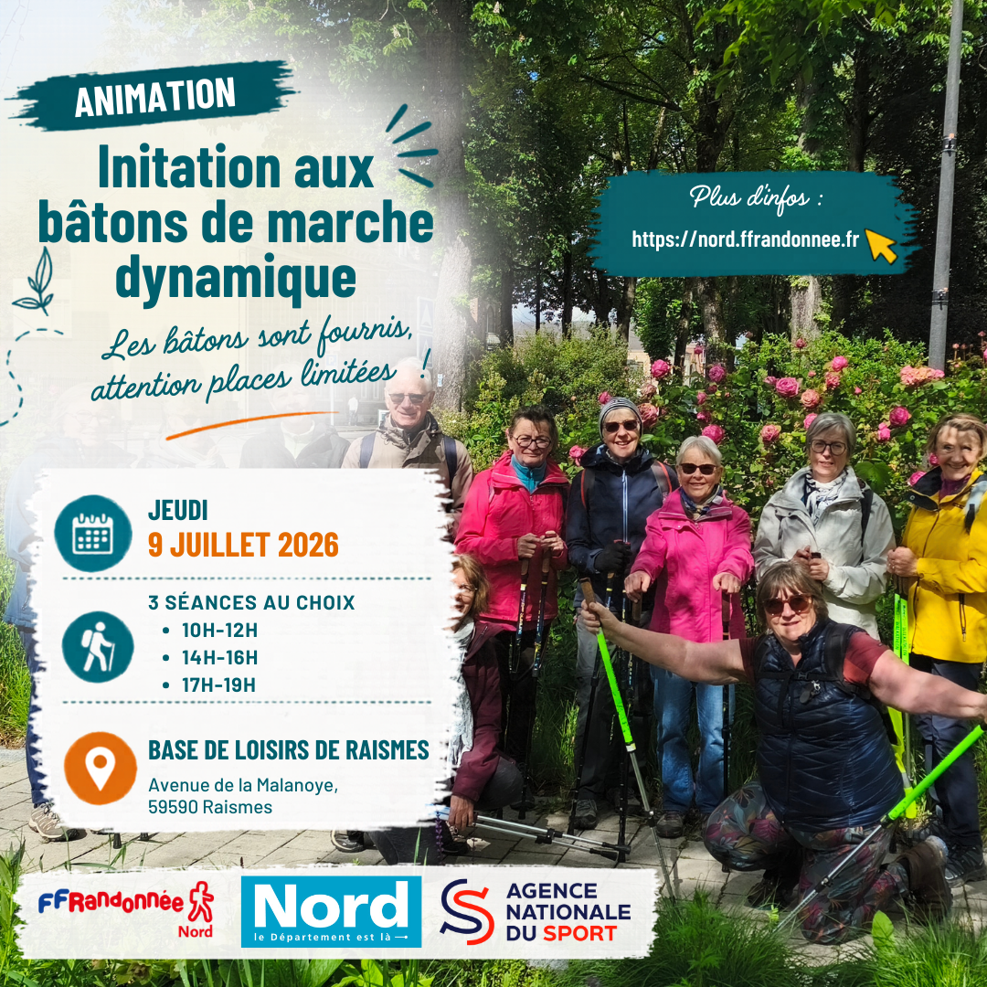 Animation bâtons de marche dynamique🚶‍♀️