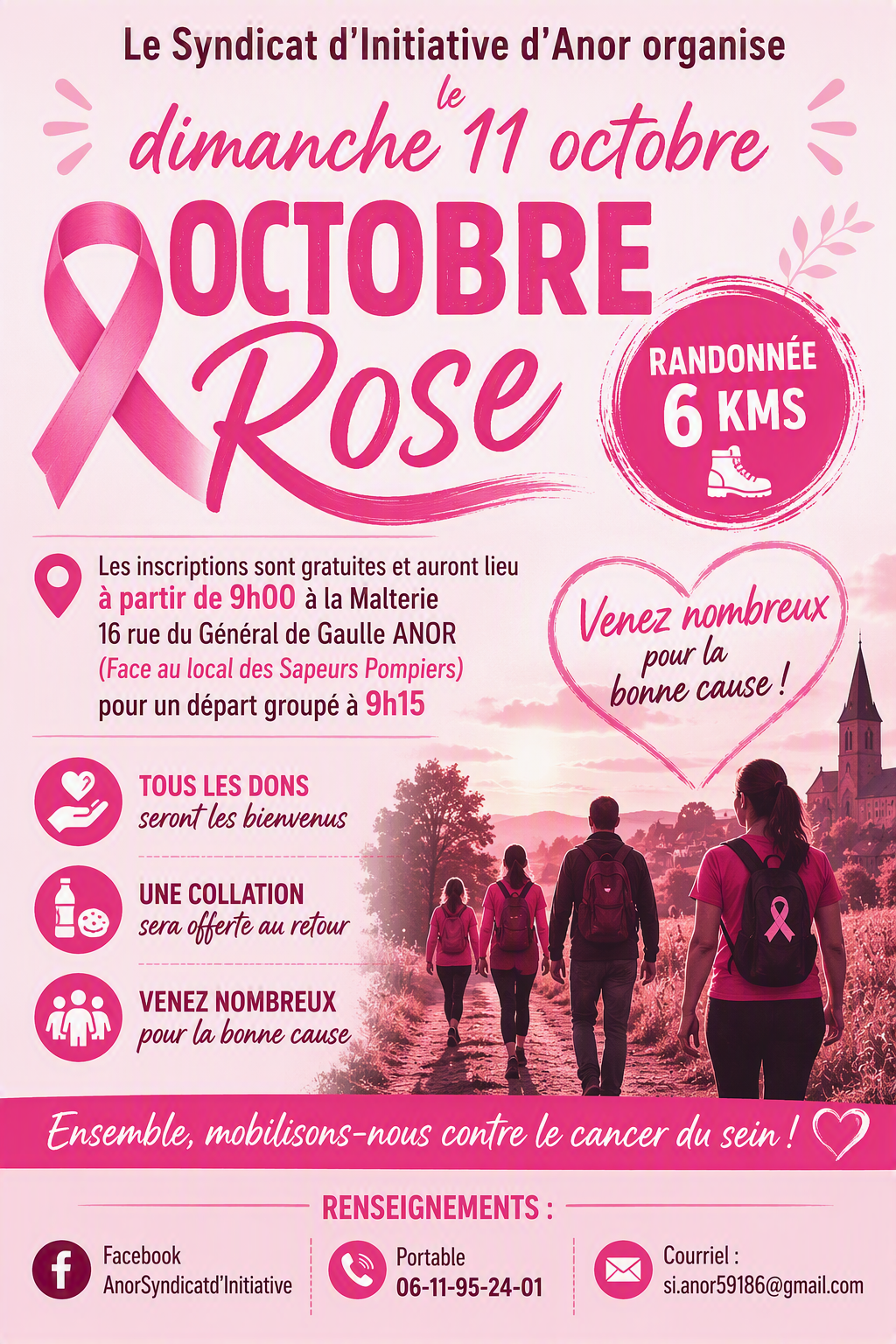 Octobre Rose - Anor